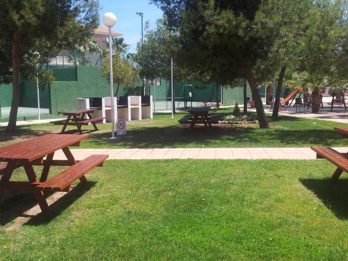 Bajo Con Jardin Wifi Junto Al Mar Orihuela Exterior foto