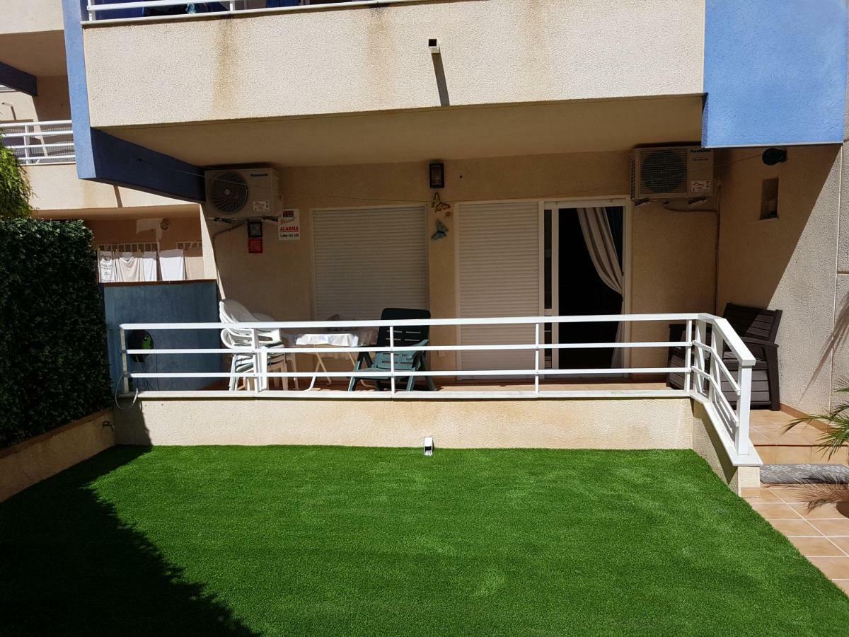 Bajo Con Jardin Wifi Junto Al Mar Orihuela Exterior foto